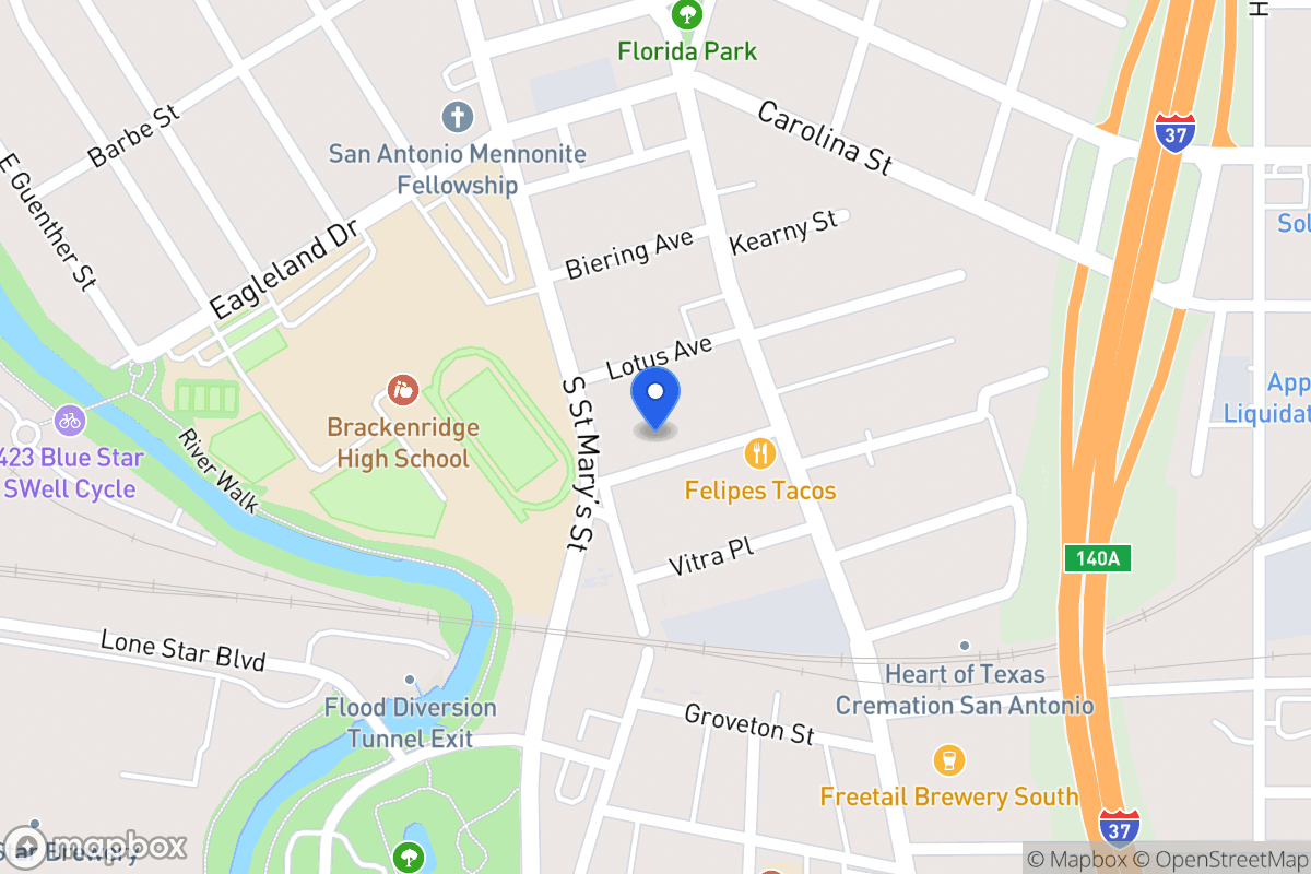 Map of 137  Jacobs St