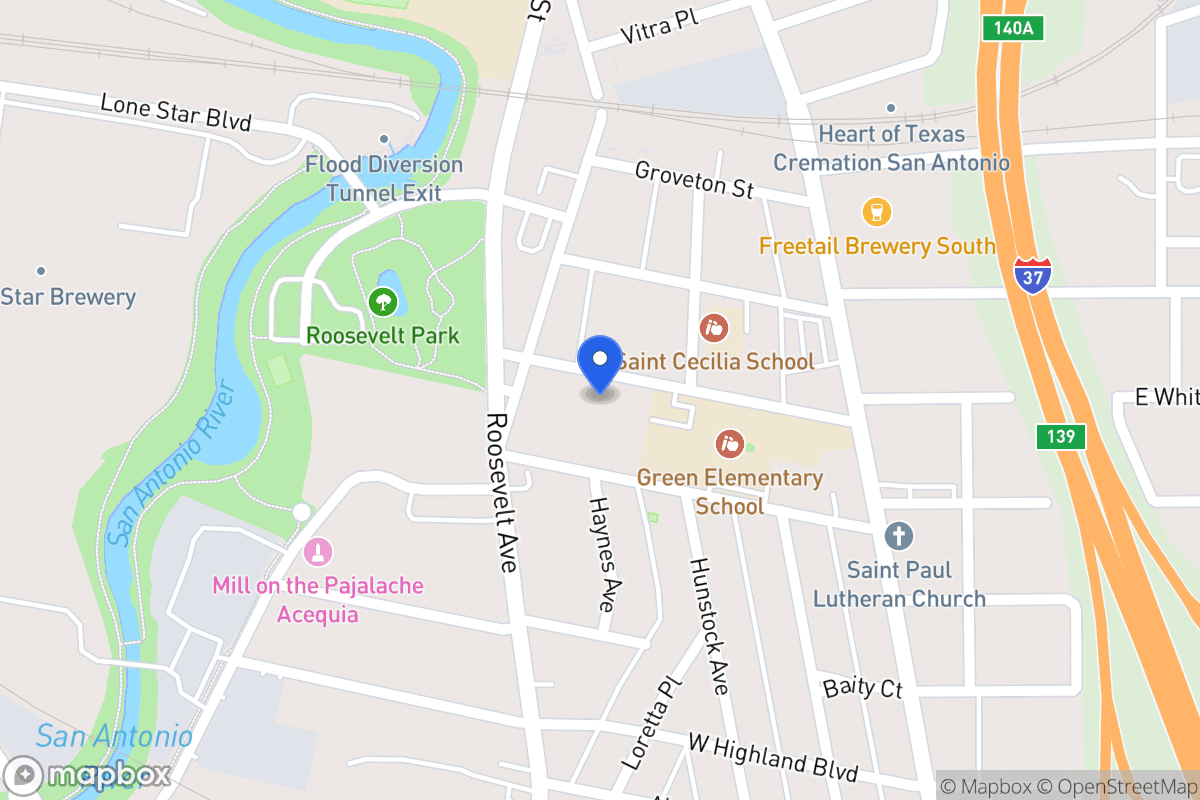 Map of 220 W Whittier St