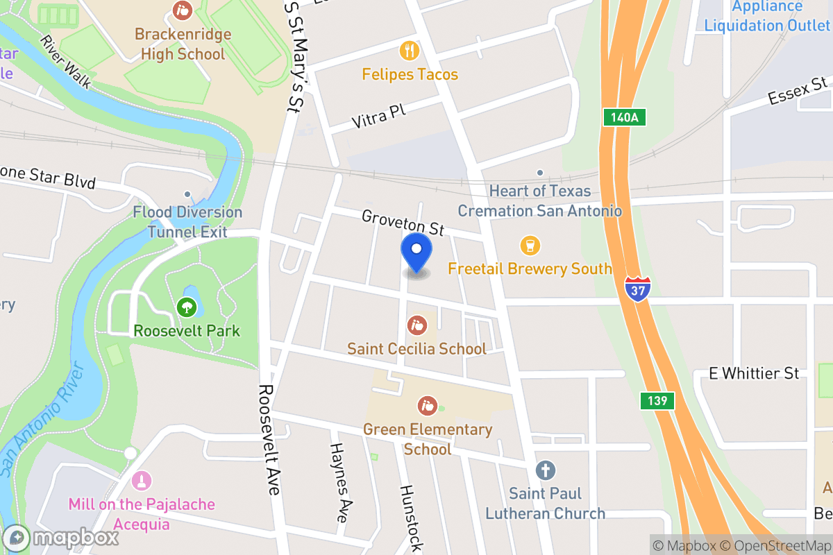 Map of 131  Lowell St