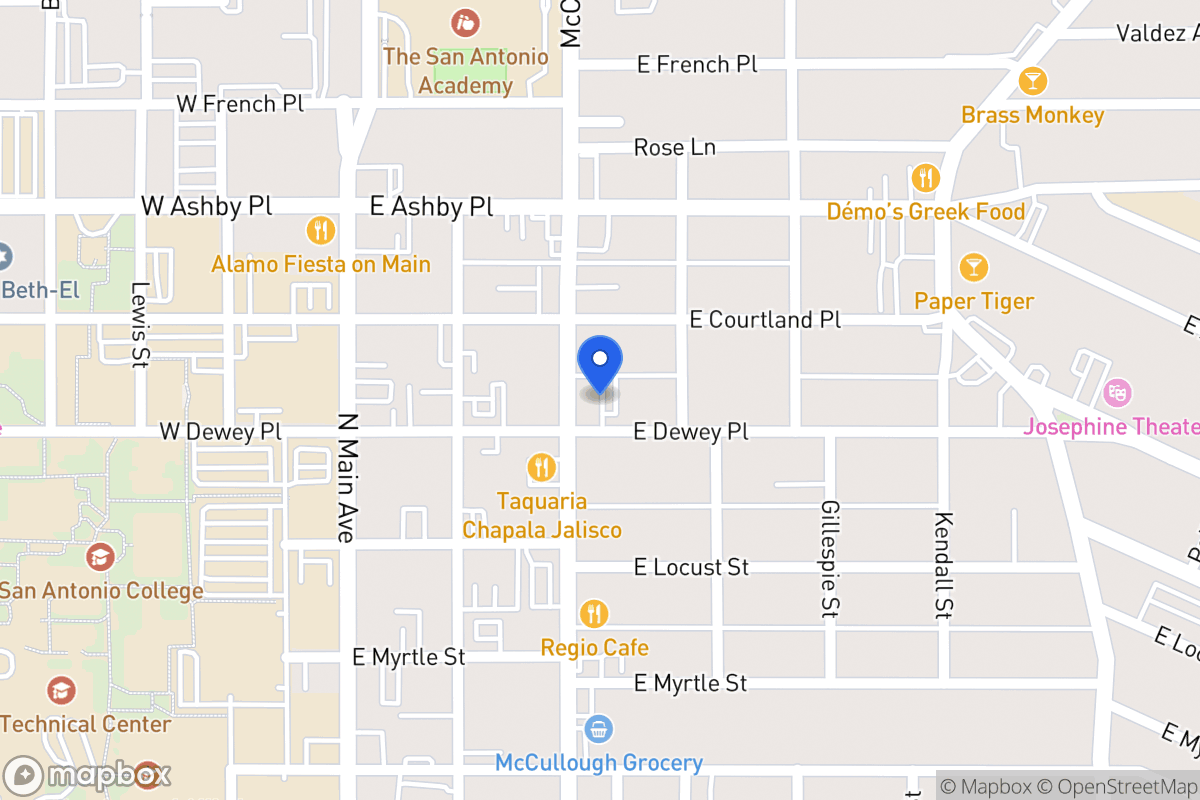 Map of 1902  Mccullough Ave