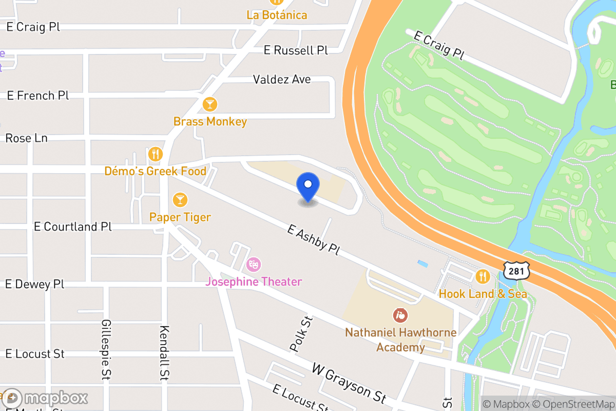 Map of 138  Valero St