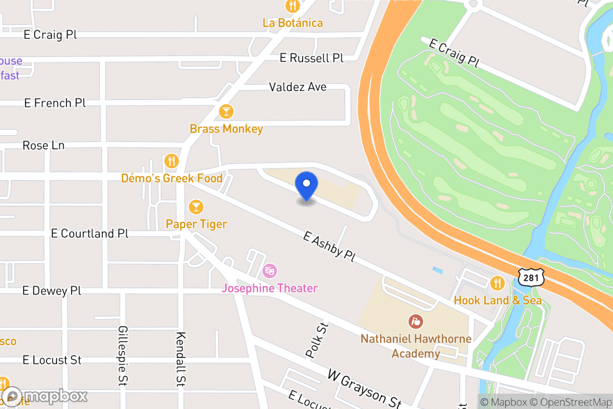 Map of 130  Valero St