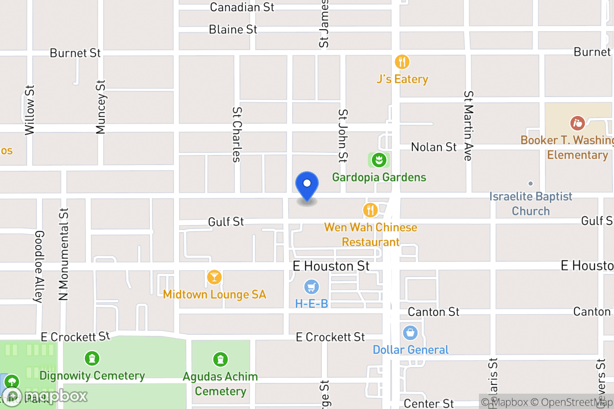 Map of 1306  Dawson St