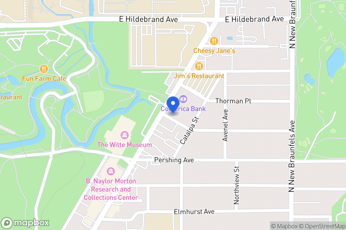 Map of 4000  Broadway St