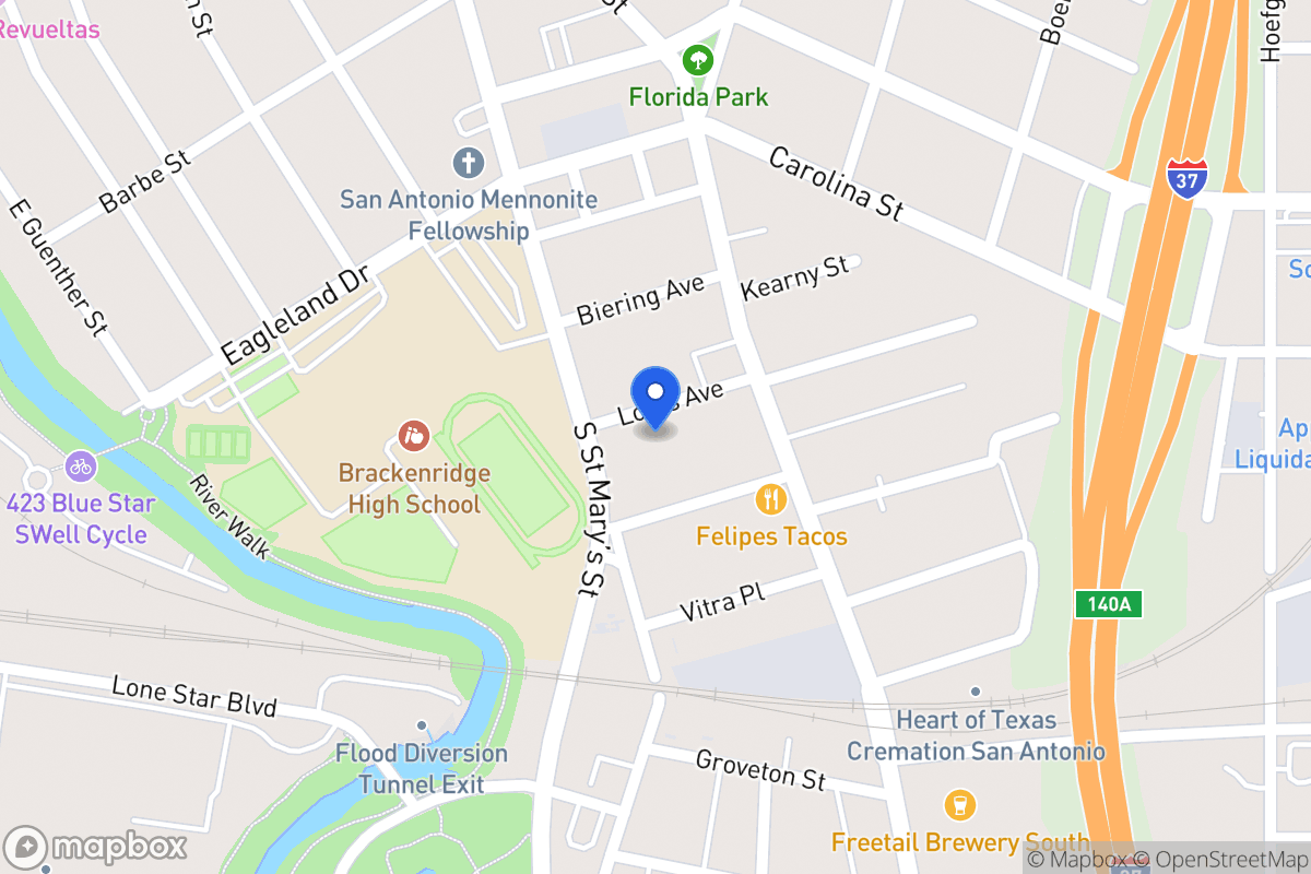 Map of 118  Lotus Ave