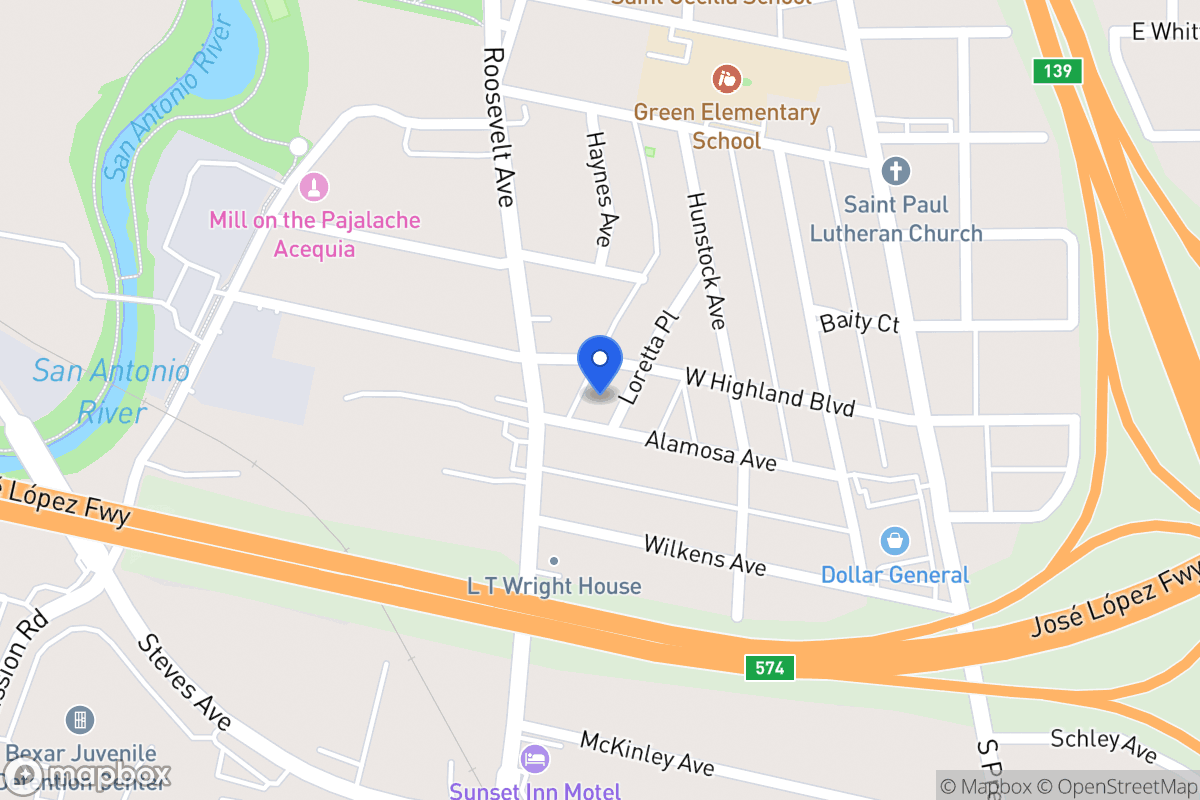 Map of 205  Loretta Pl