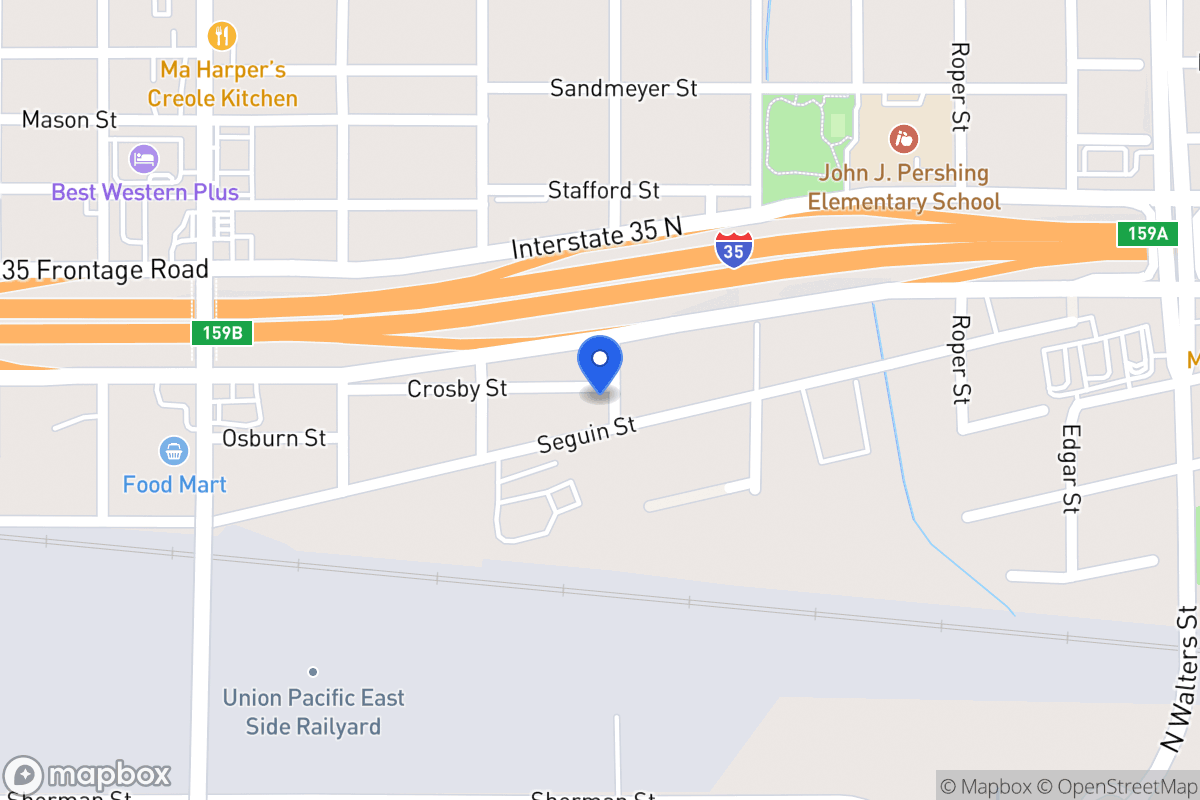 Map of 2316  Crosby St