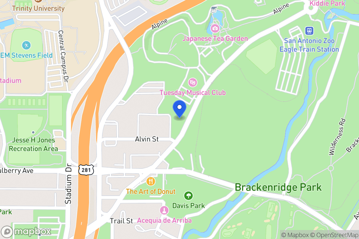 Map of 3707 N Saint Marys St