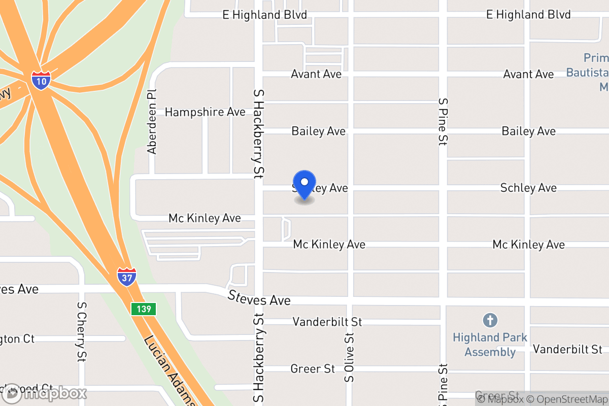 Map of 922  Schley Ave