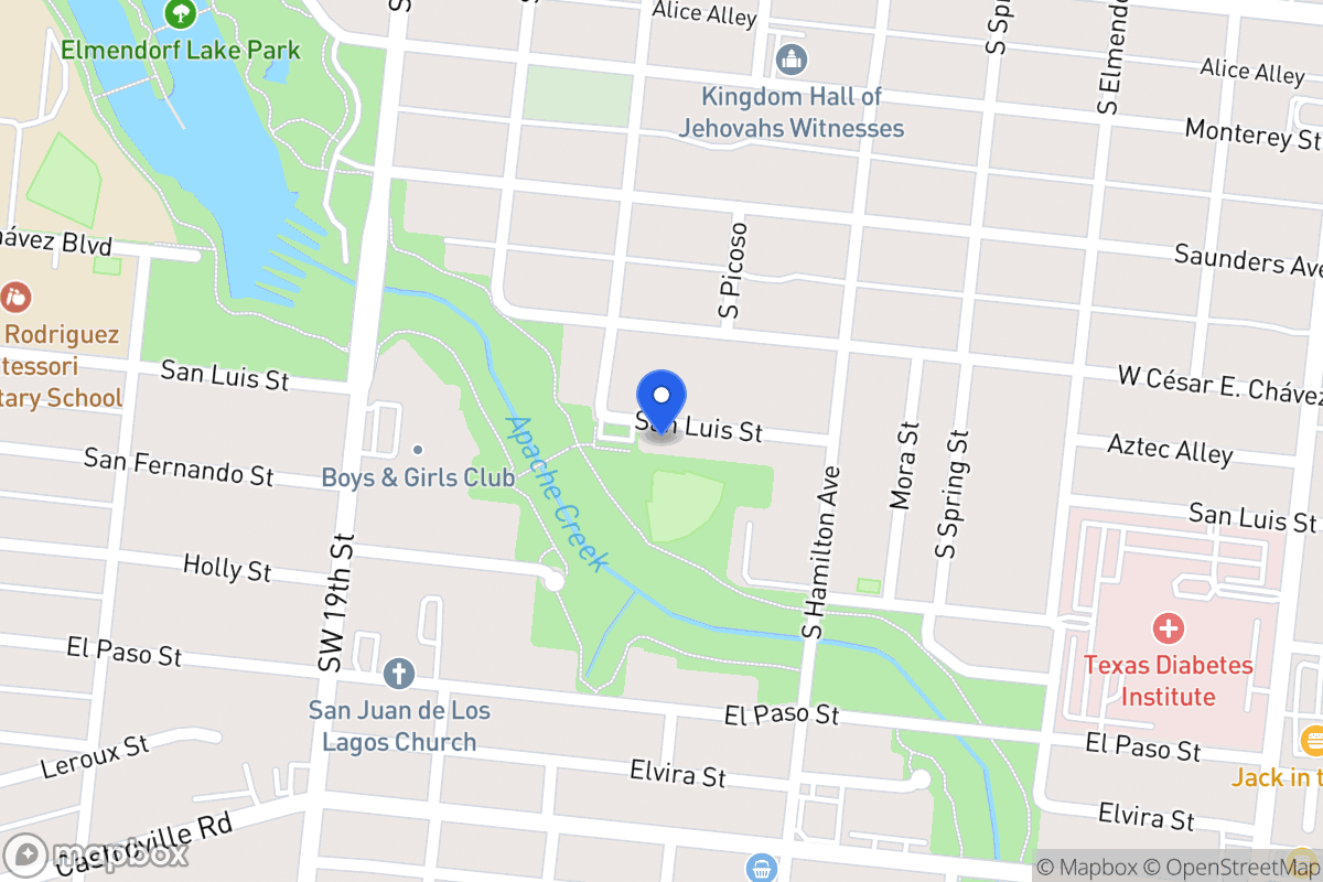 Map of 3010  San Luis St
