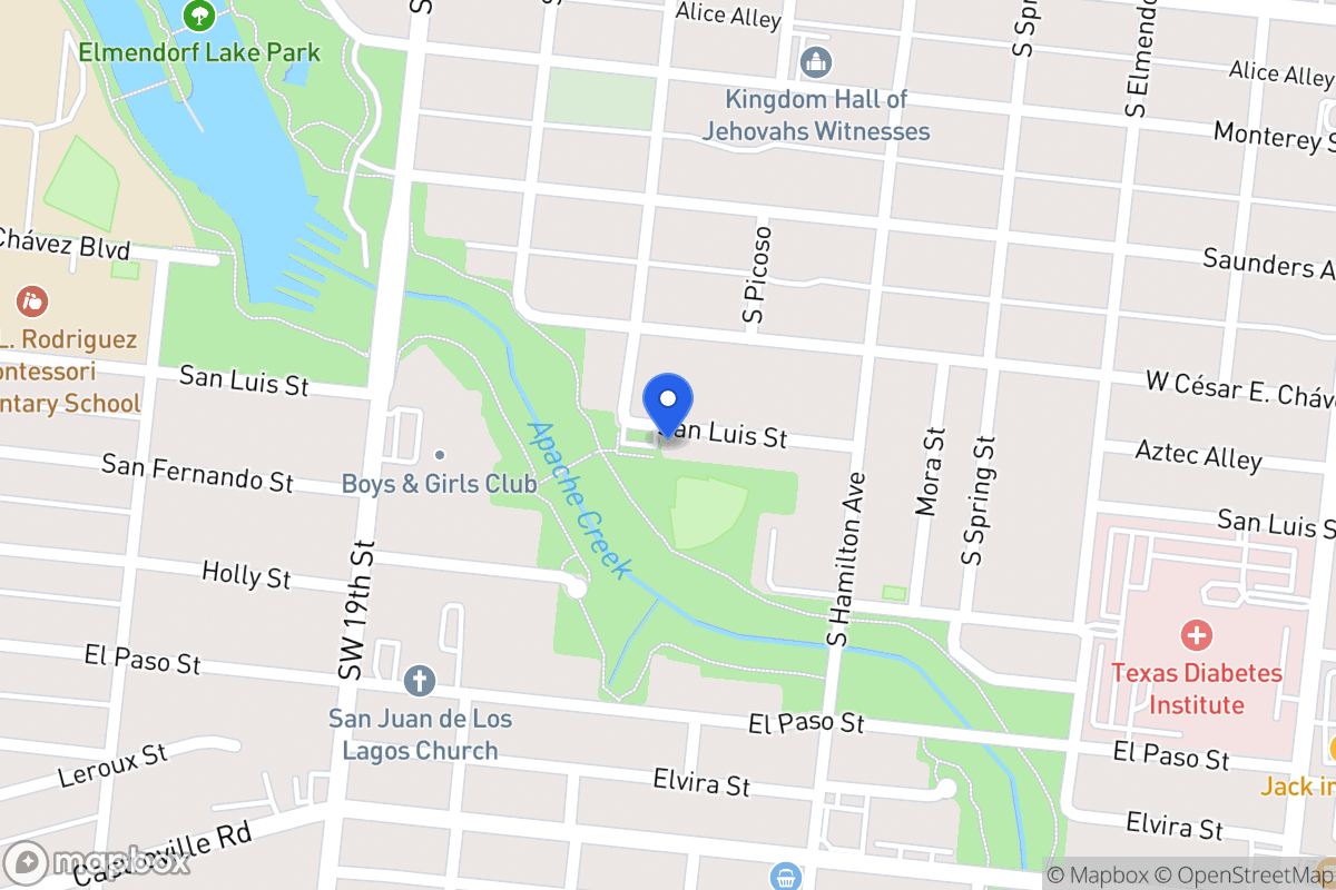 Map of 3014  San Luis St