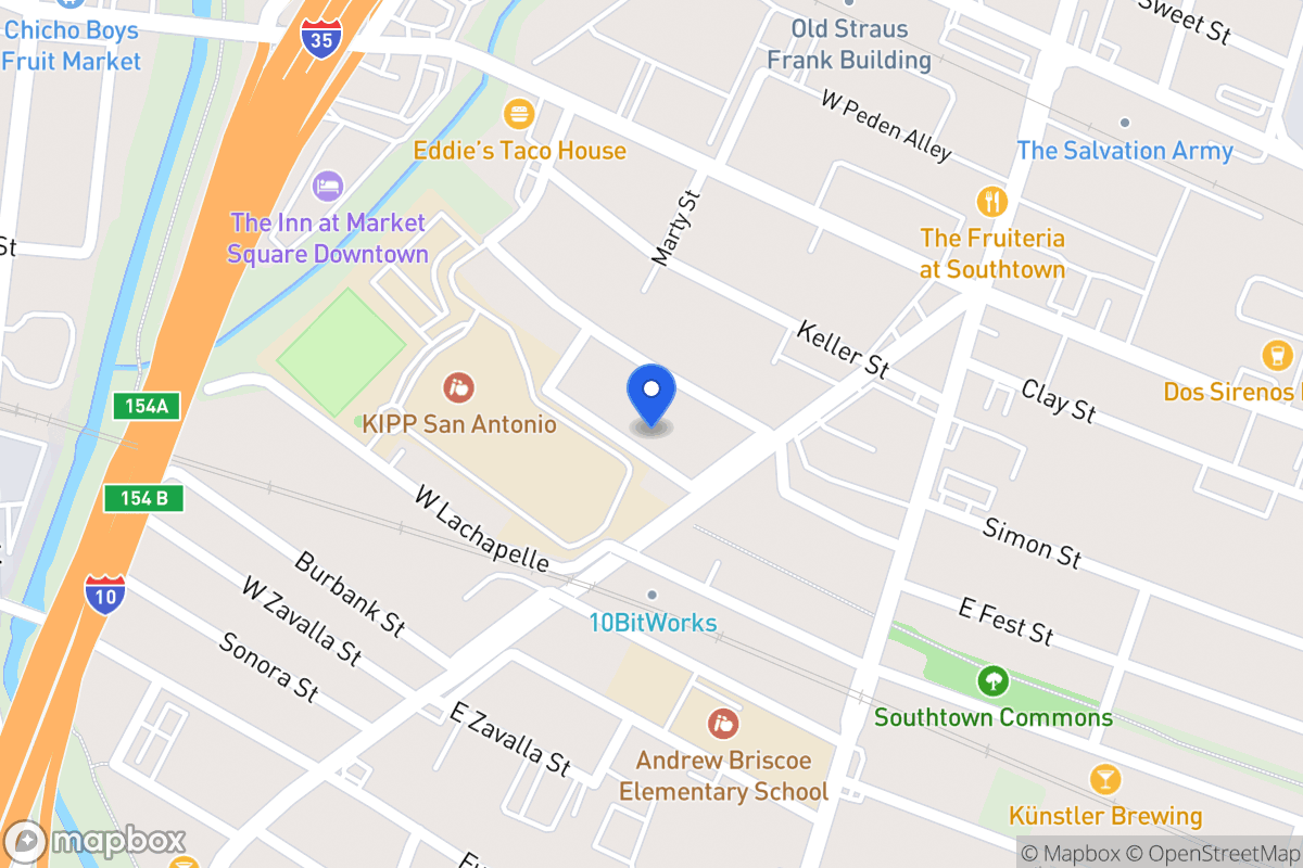 Map of 243 W Fest St