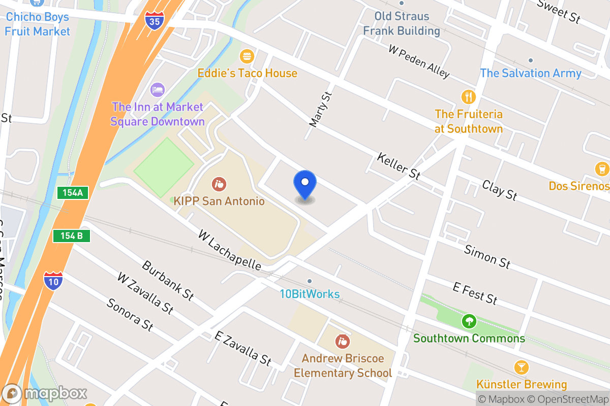 Map of 245 W Fest St