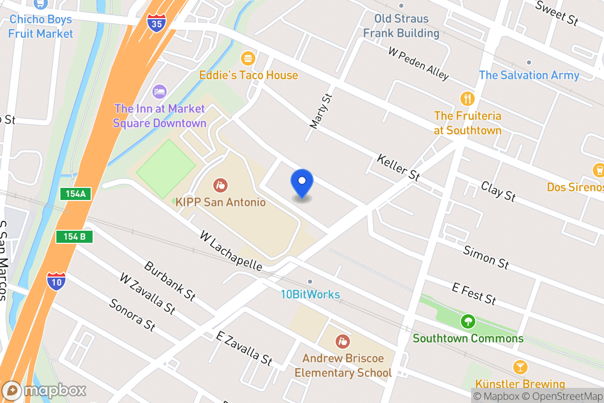 Map of 247 W Fest St