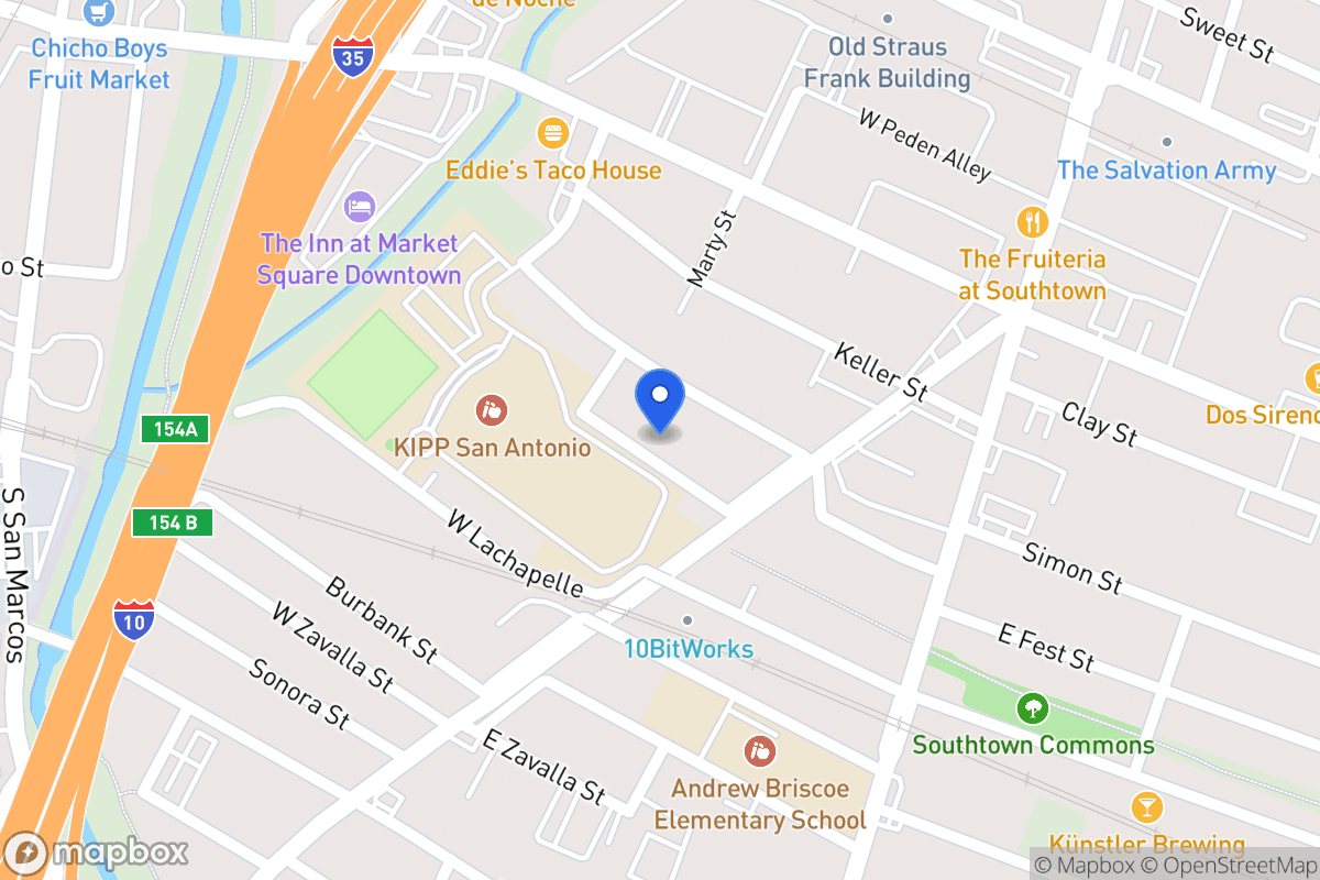 Map of 249 W Fest St