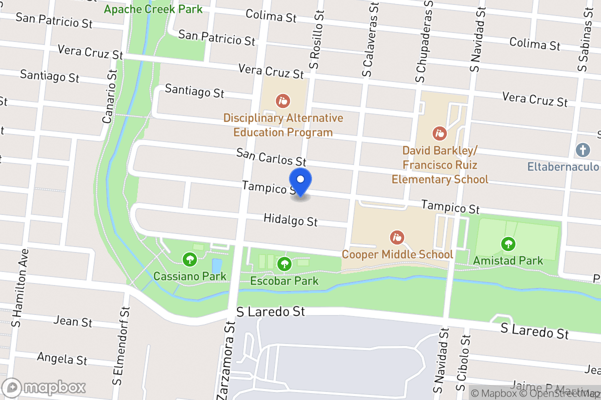 Map of 1918  Tampico St