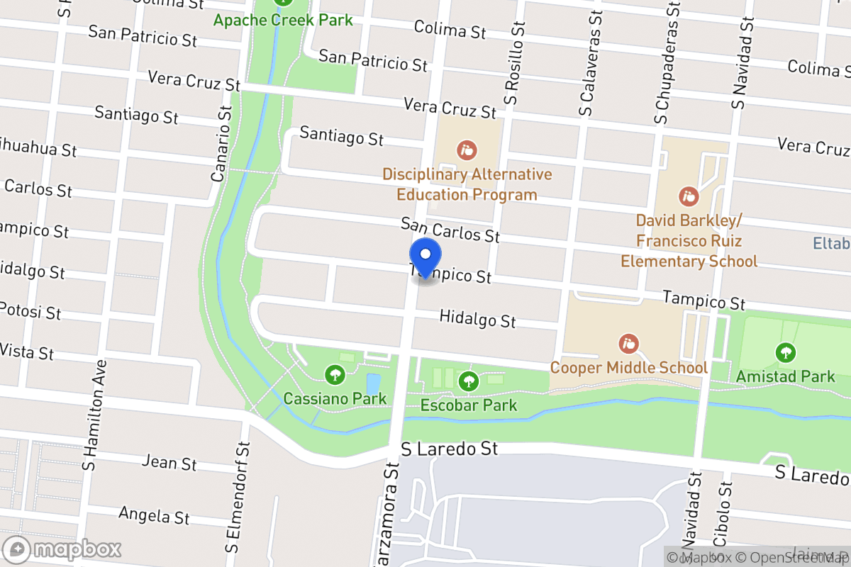Map of 2014  Tampico St