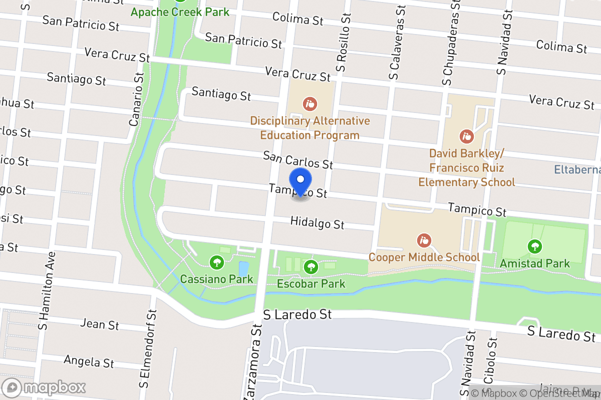 Map of 2008  Tampico St