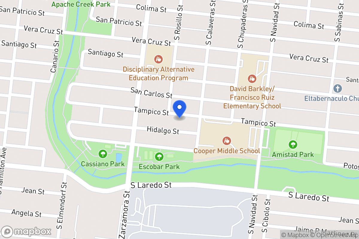 Map of 1912  Tampico St
