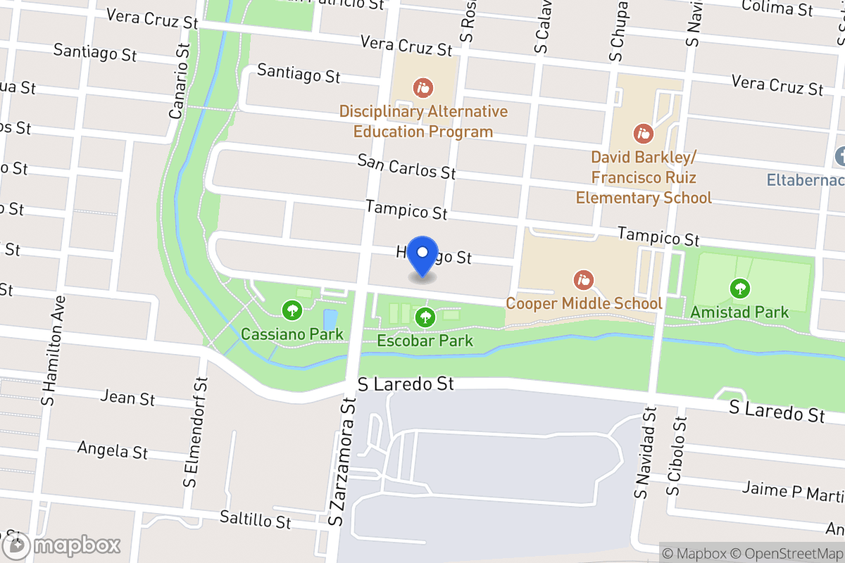 Map of 1503  Potosi St