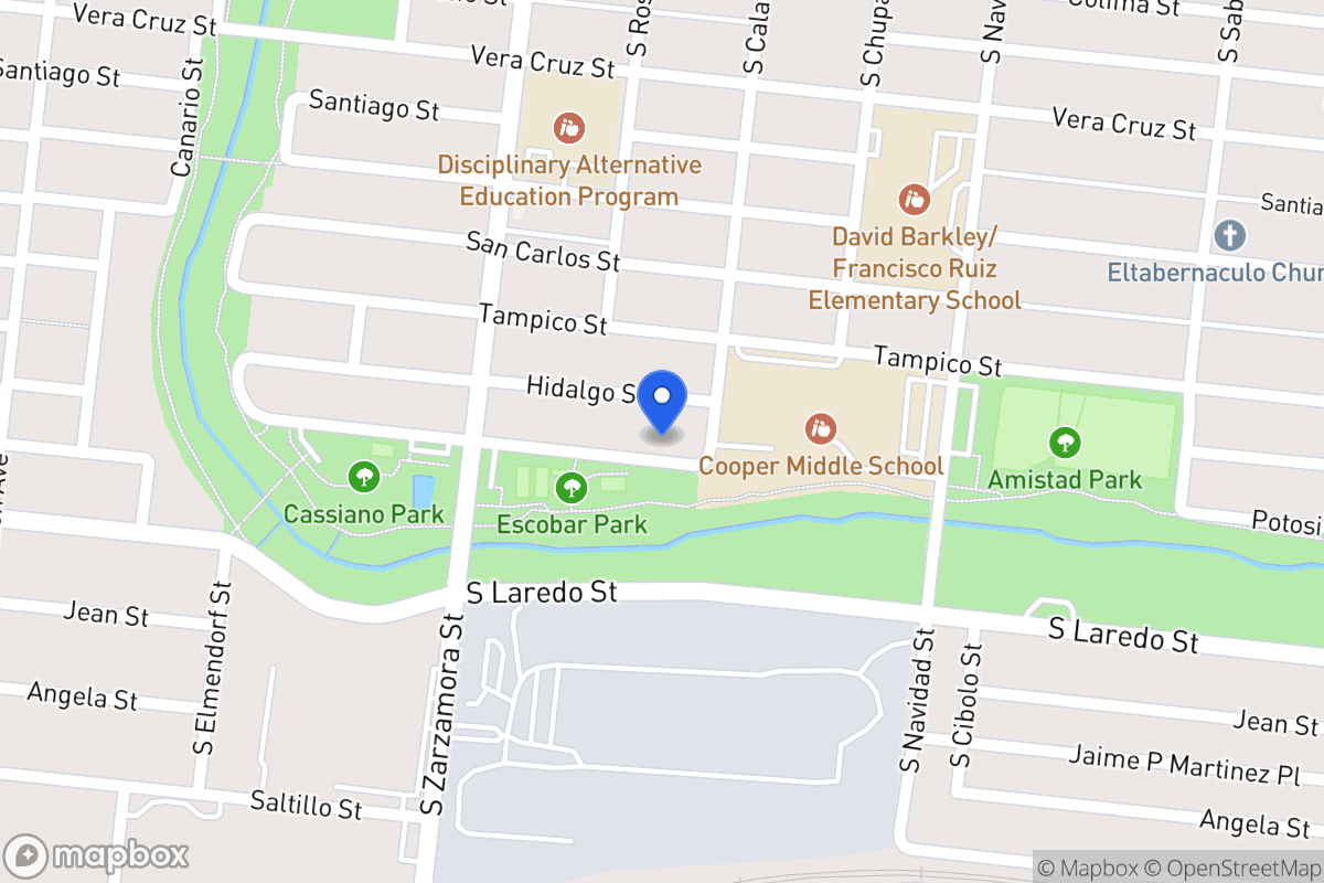 Map of 1407  Potosi St