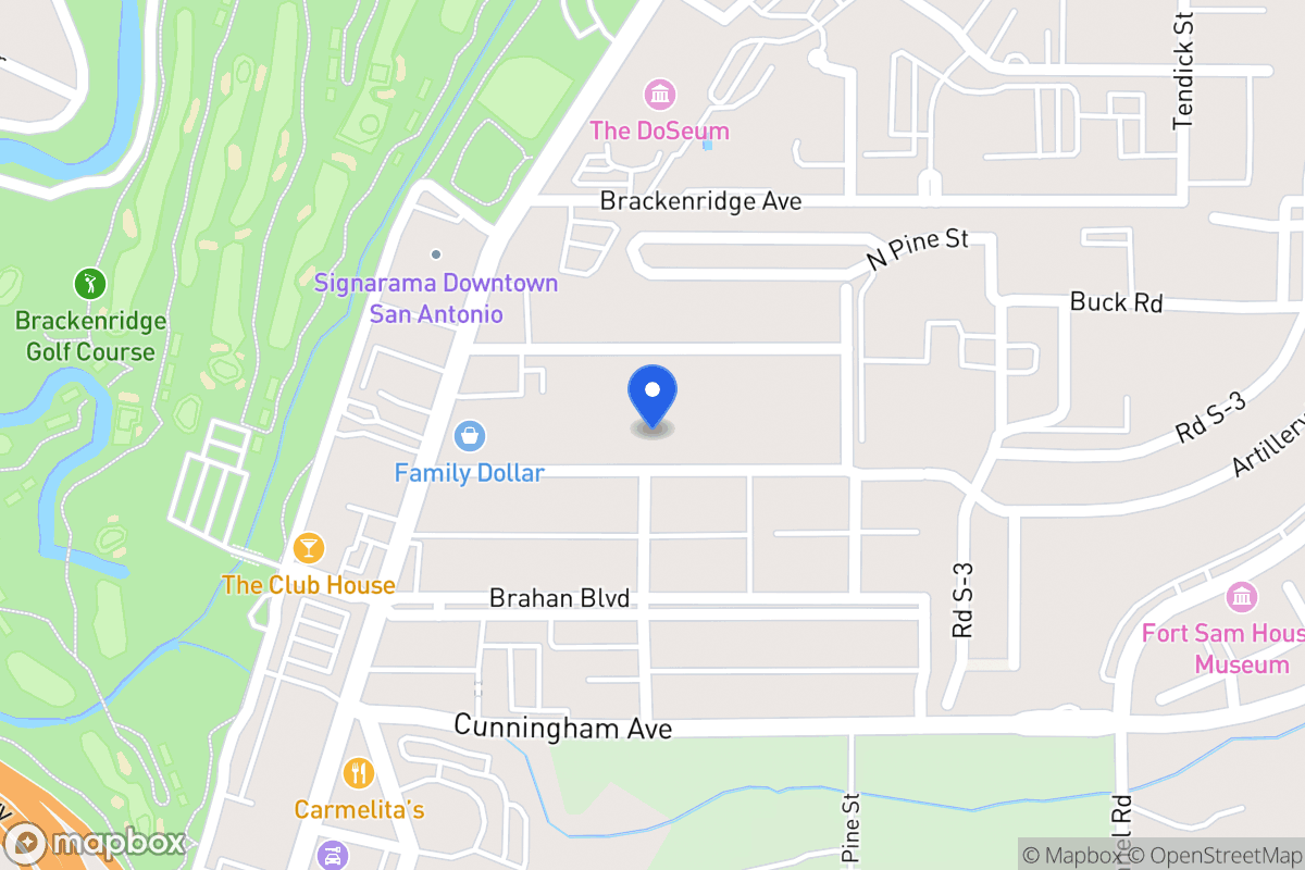 Map of 305  Army Blvd