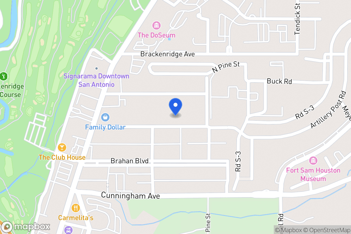 Map of 319  Army Blvd