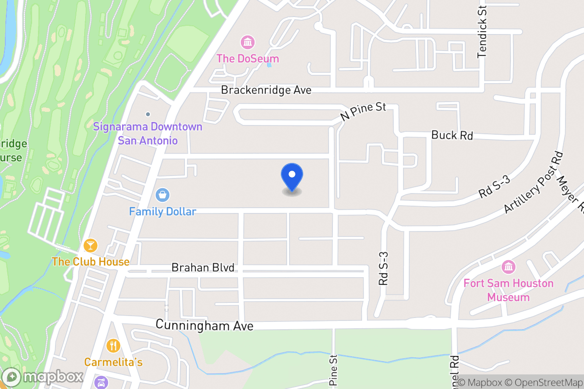 Map of 327  Army Blvd