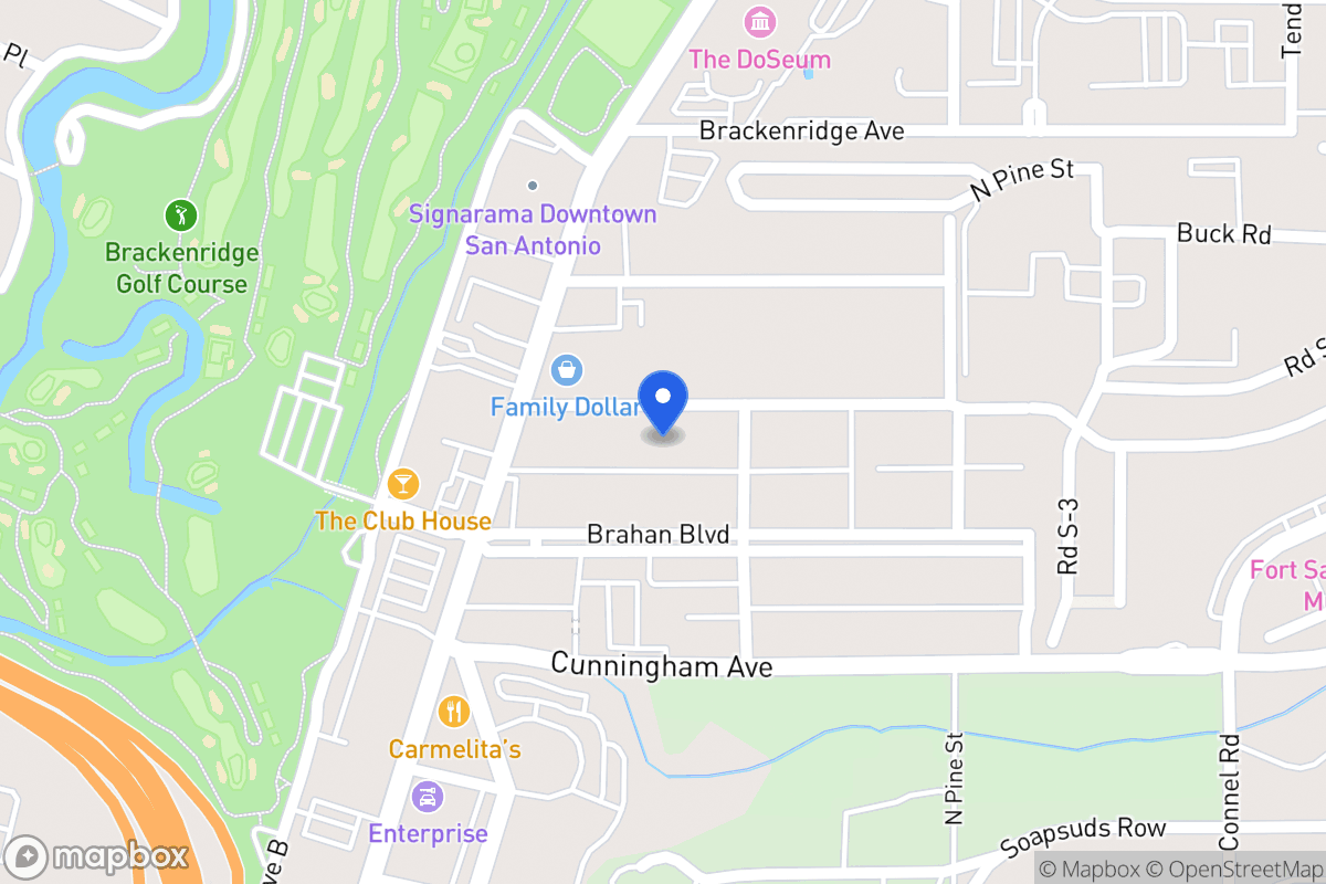 Map of 238  Army Blvd