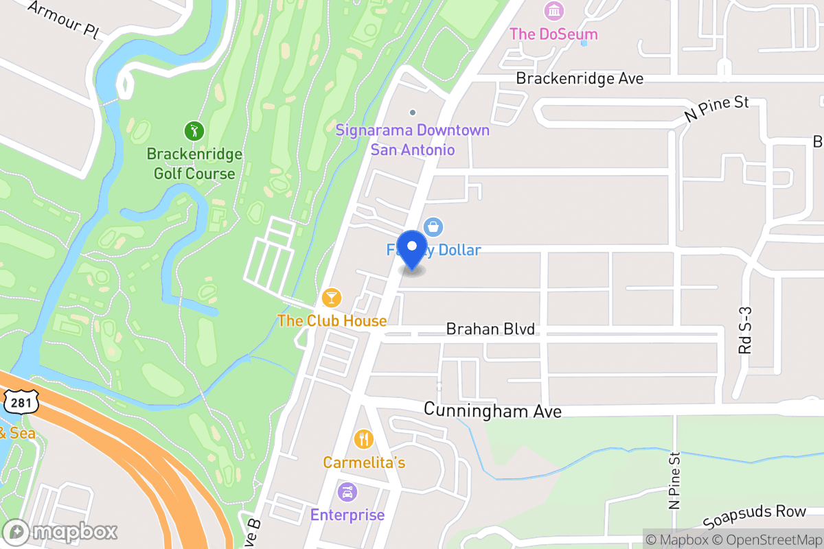Map of 2424  Broadway St