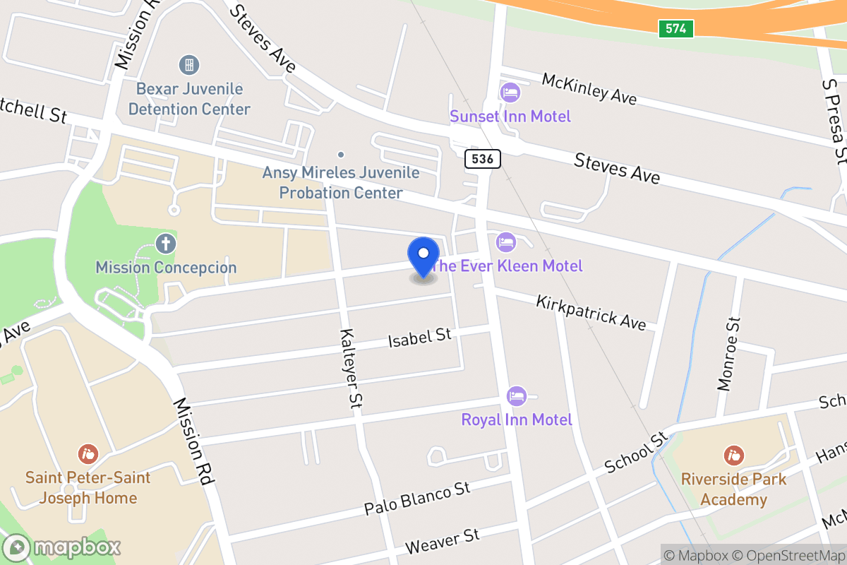 Map of 122  Felisa St