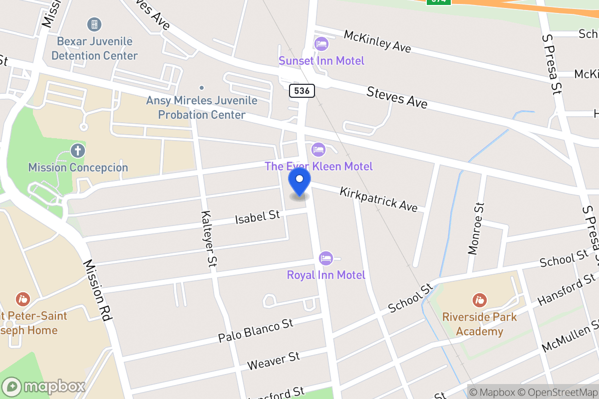 Map of 101  Isabel St