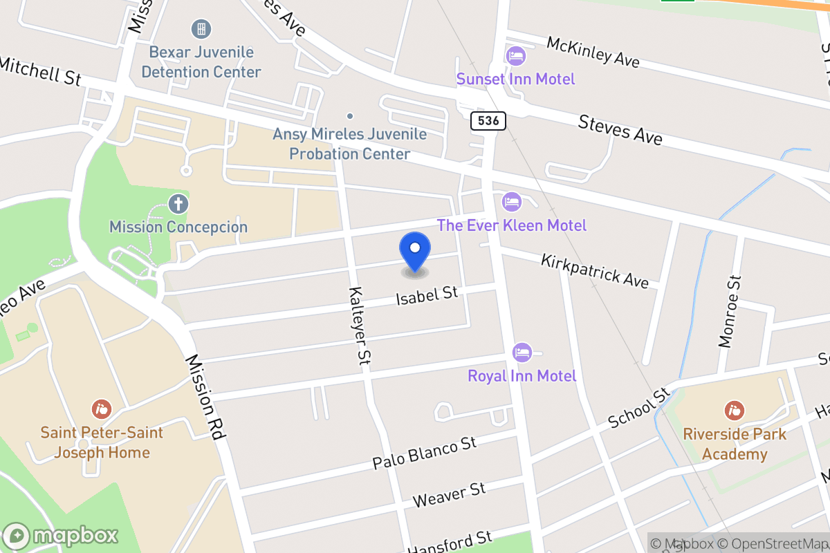 Map of 127  Isabel St