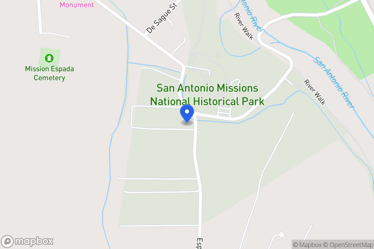 Map of 10125  Espada Rd