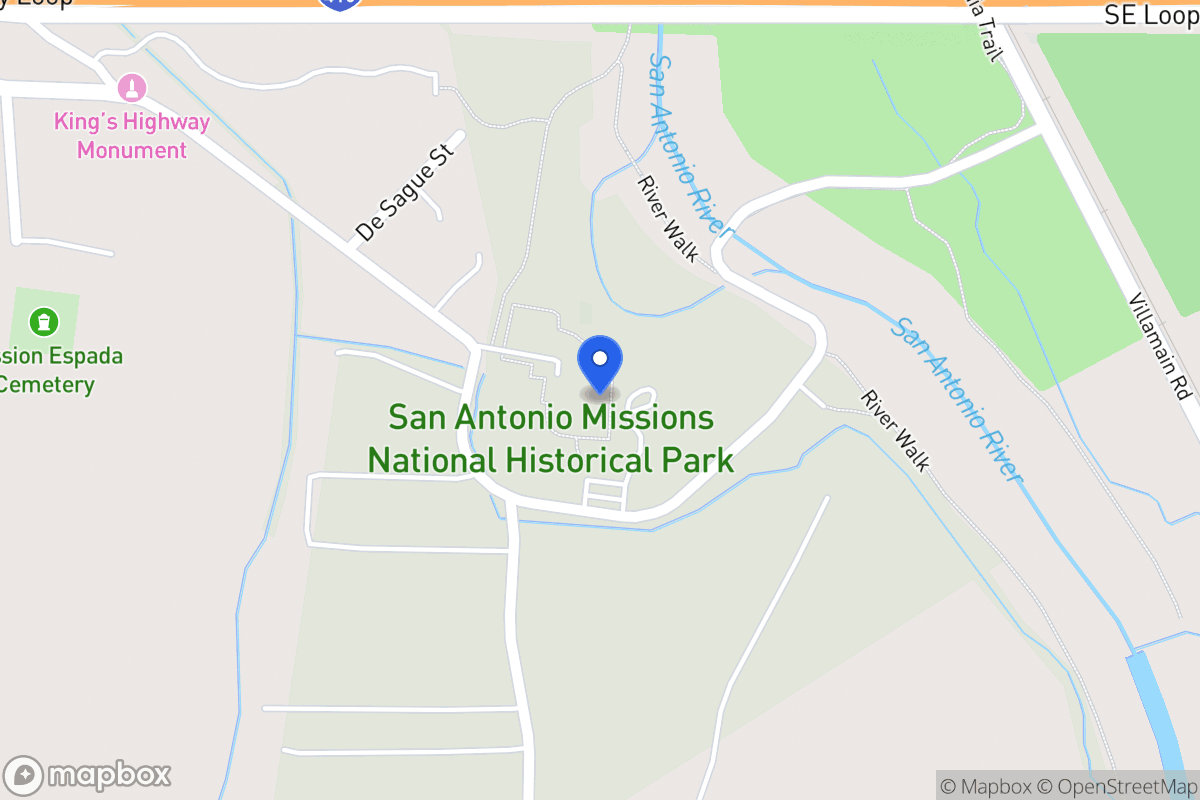 Map of 10040  Espada Rd