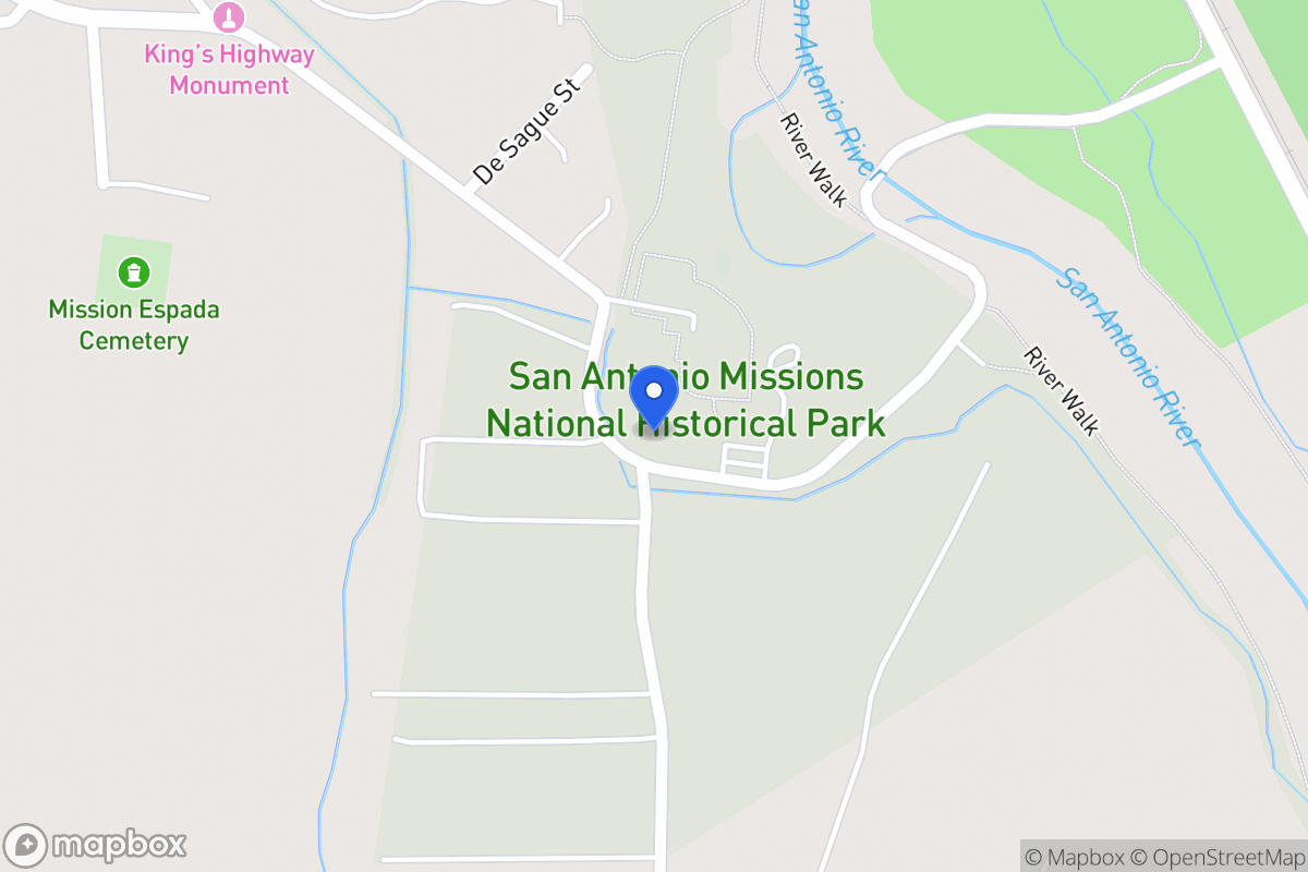 Map of 10120  Espada Rd