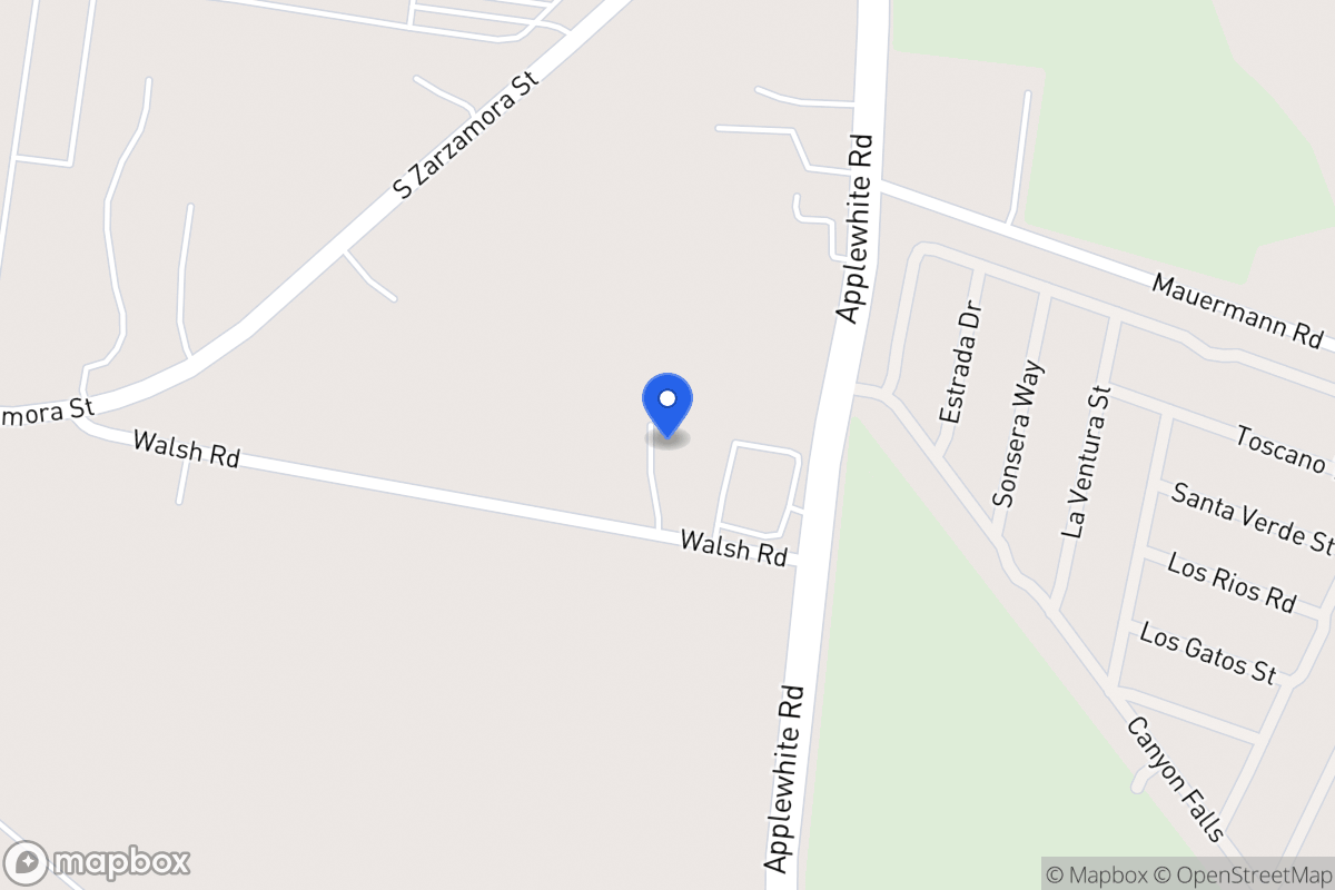 Map of 2423  Walsh Rd