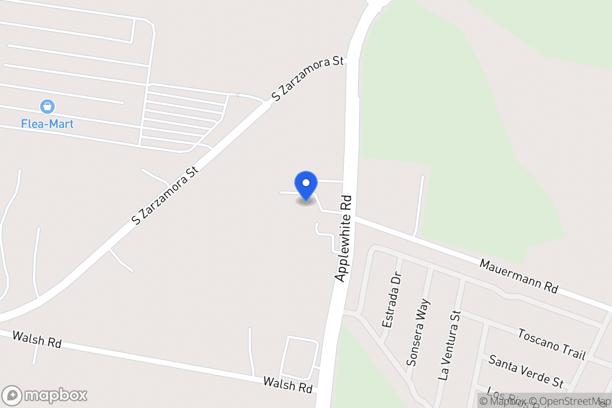 Map of 12625  Applewhite Rd