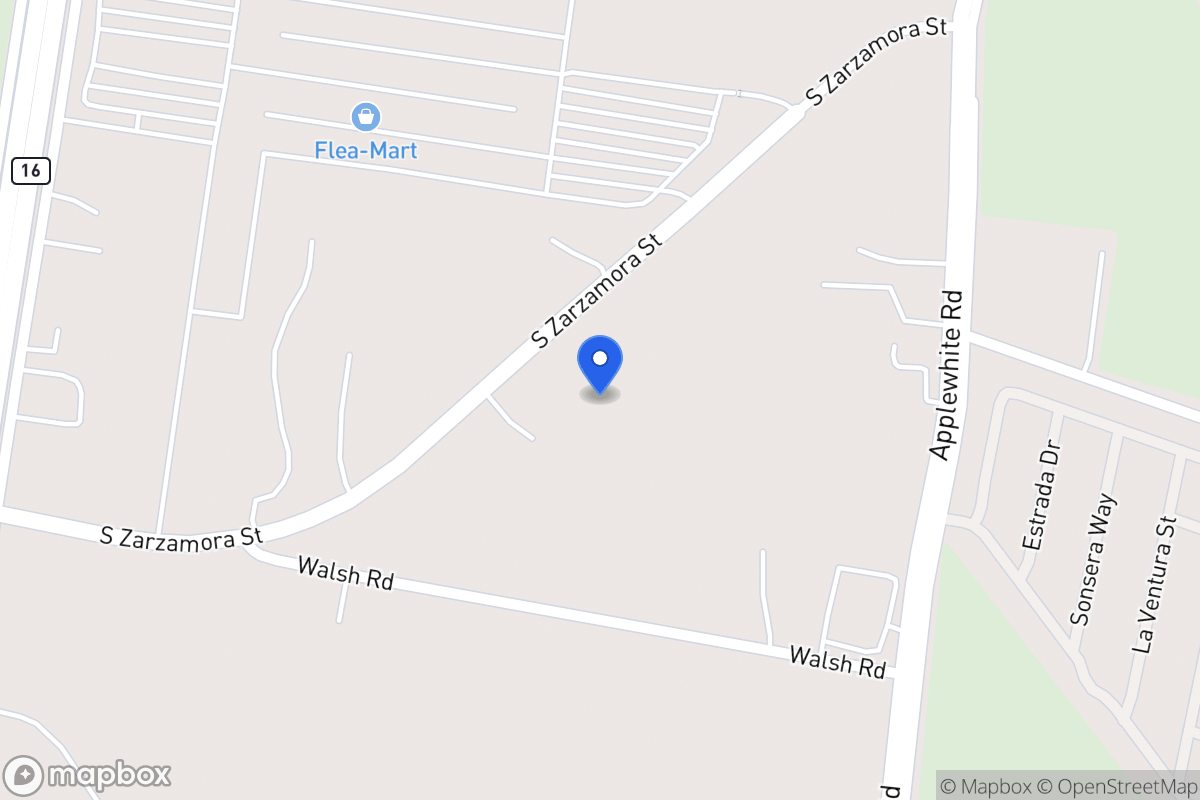 Map of 12810 S Zarzamora St