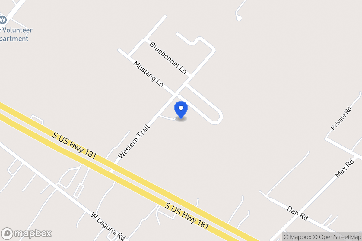 Map of 12296 S Us Highway 181
