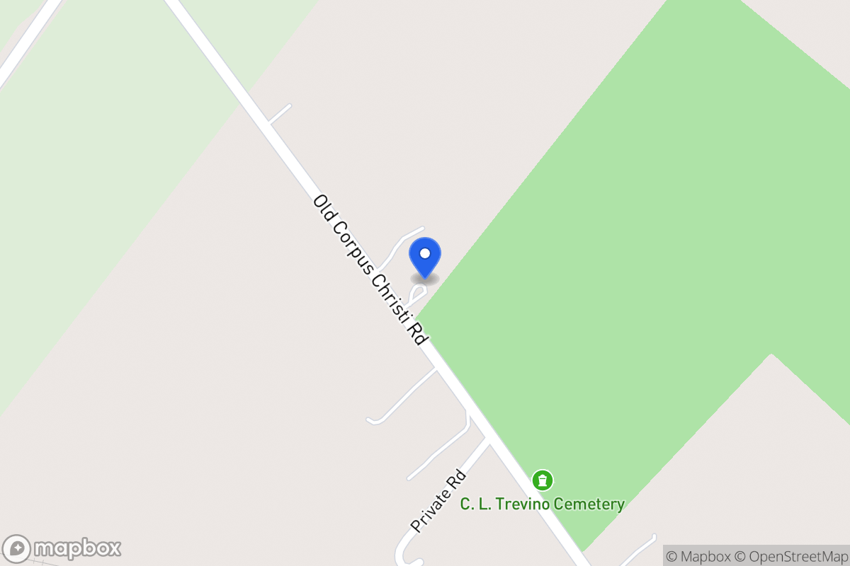 Map of 12924  Old Corpus Christi Hwy