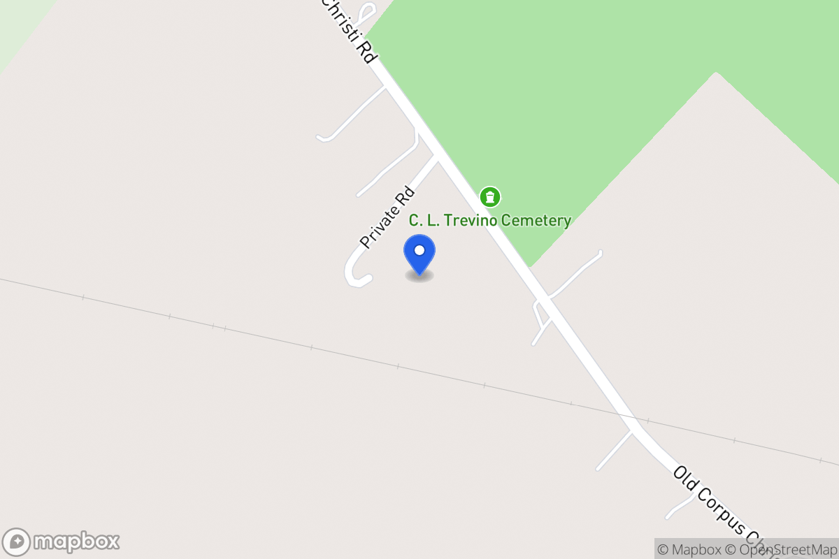 Map of Old Corpus Christi Rd