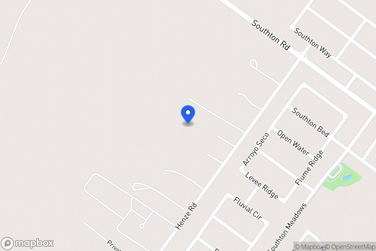 Map of 13709  Henze Rd