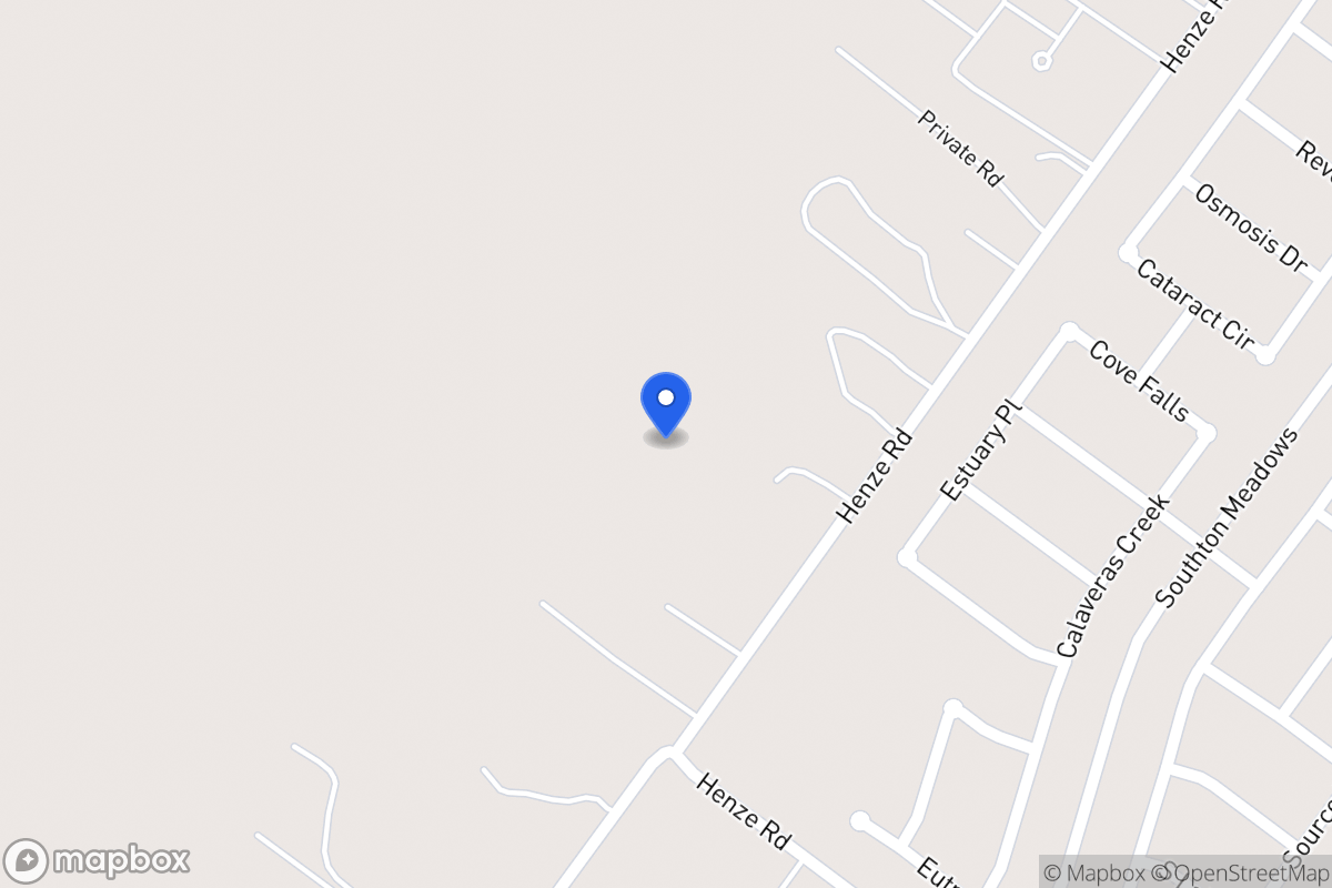 Map of 14345  Henze Rd
