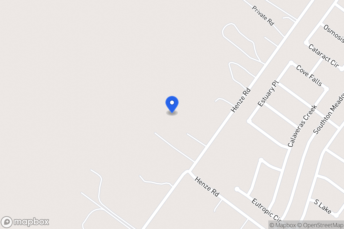 Map of 14489  Henze Rd