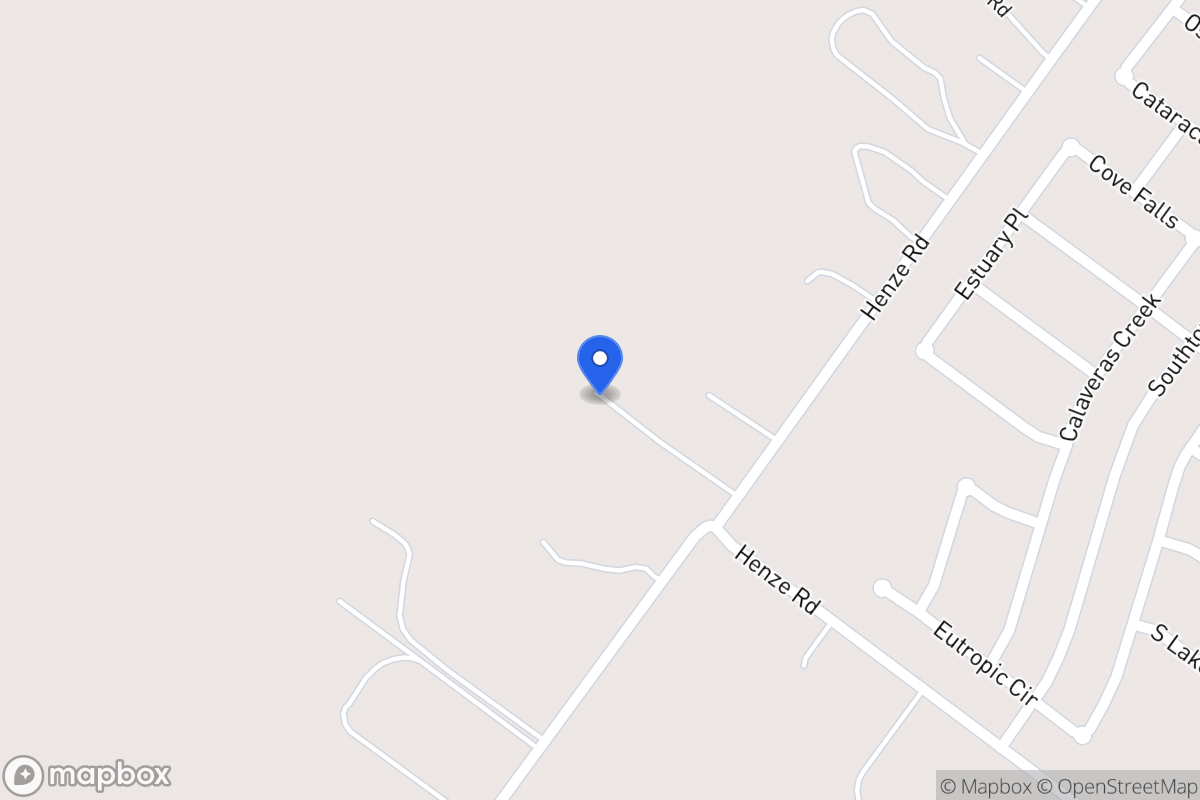Map of 14555  Henze Rd
