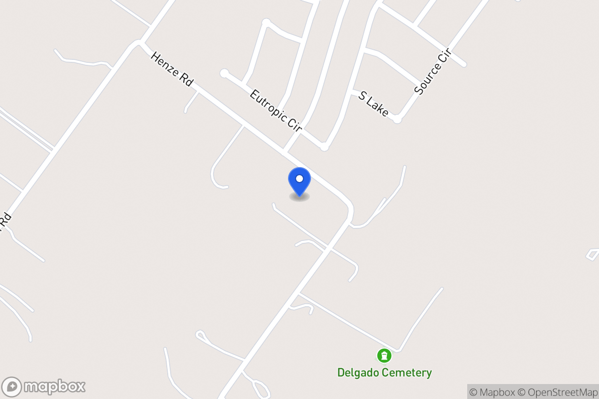 Map of 14957  Henze Rd