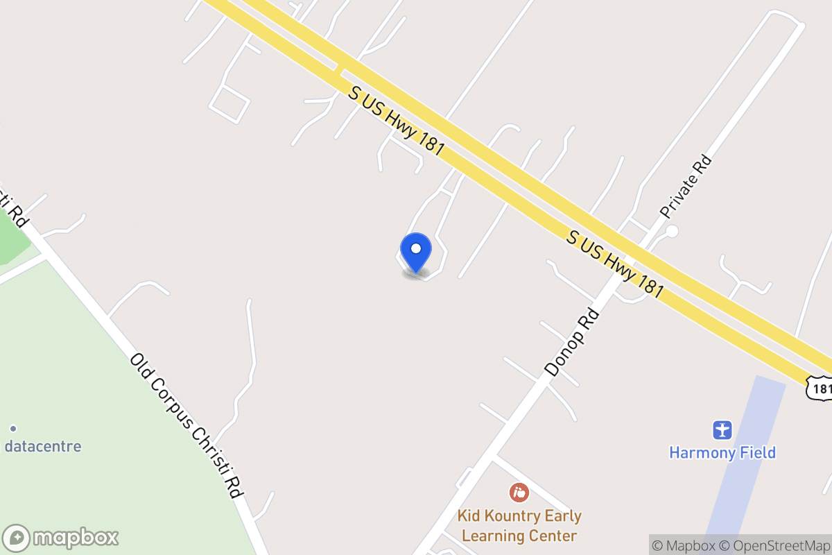 Map of 11595 S Us Highway 181