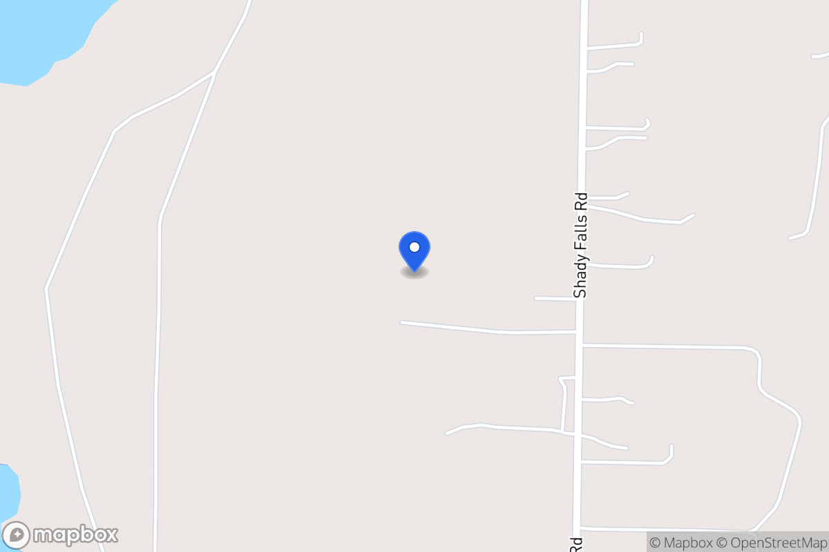 Map of Shady Falls Rd