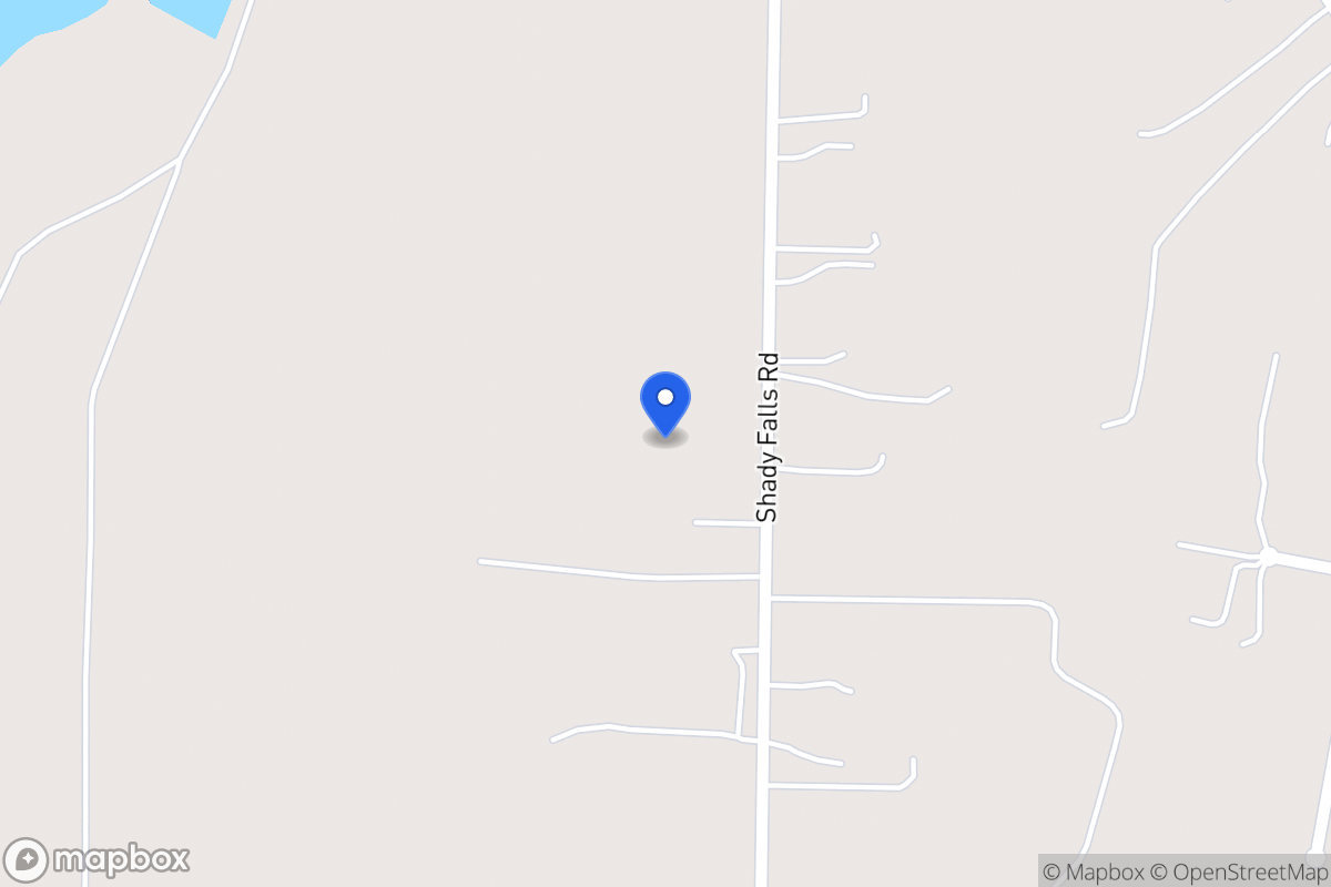 Map of 16865  Shady Falls Rd